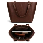 Women's Black Formal Handbag – Elegant Leather Office & Business Tote Bag
