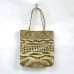 Women Natural Woven Bag Medium Hand Bag - Ethnic Tribal - Type A | Woven Bag | Free Shipping