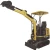 Import 1ton mini digger excavator for garden use from China