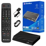High Quality Vseebox V6 Plus Android 14 Amlogic 905Y5 Quad Core 8K H.265 Smart TV Box with BT 5.0 Dual-Band WiFi No Mon