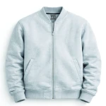 Bomber Cotton Fleece Jacket | Custom Logo & Screen Printing Available