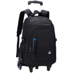 Rolling School Backpack With Wheeled Multi-function High Trolley Bag