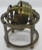 Engraved Brass Finish Armillary Zodiac Sphere - Nautical Astrolabe Garden – Nautical Home Decor Antique Style
