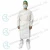 Import TYPE PB6b EN13795 Microporous Disposable Protective Medical Isolation Gown from China