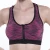 Import Women’s shockproof fitness yoga dyeing front zipper sports bra from China