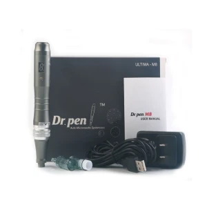 Dr pen 16pin 6 speed wired wireless MTS microneedle derma pen manufacturer microneedling therapy dermapen M8