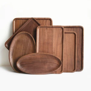 Minimalism custom wood for serving tray decorating ideas diy dark wood serving trays in bulk