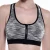 Import Women’s shockproof fitness yoga dyeing front zipper sports bra from China
