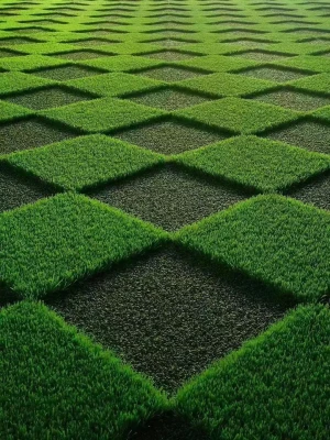 Decorative carpet Landscaping grass rug Kindergarten artificial turf