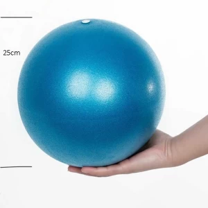 25cm mini pilates ball anti-brust pvc yoga ball for fitness