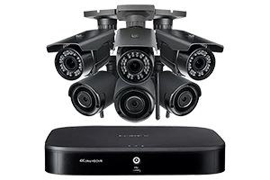 4 Channel Wireless Surveillance System With 2 Cameras