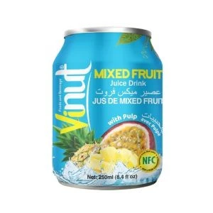 250ml Mixed Fruit Juice With Pulp VINUT Hot Selling Free Sample, Private Label, Wholesale Suppliers (OEM, ODM)