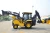 Import XCMG 2.5 ton brand new backhoe loader xc870k mini tractor with front end loader and backhoe from China