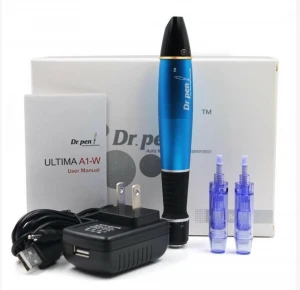 Derma Pen Ultima A1 Electric Microneedle Rechargeable Machine with Cartridge
