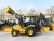 Import XCMG 2.5 ton brand new backhoe loader xc870k mini tractor with front end loader and backhoe from China