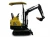 Import New 2 ton tailless mini excavator from China