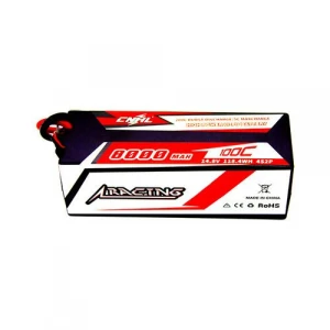 CNHL racing series 8000mah 14.8v 4s 100c lipo battery hard case with deans plug
