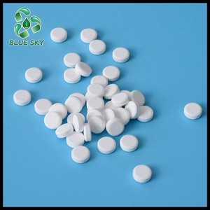 Swimming Pool Chemical TCCA Water Treatment Tablets 90% 200G