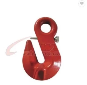 DS317 G80 Eye Shortening Cradle Grab Hook with Safety Pin for Lashing Chain