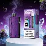 Best Wholesale Price Vozol Neon 45K Grape Ice Disposable Vape Global Supply Luxembourg Factory Direct Bulk Order