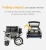 Import light weight long distance electric power wheelchair from China