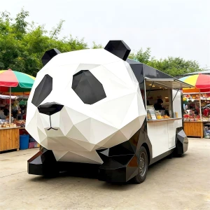 Pizza Truck Food Trailer Pizza Coffee Van Hot Dog Cart BBQ Food Truck Van Pizza trailer Kitchen New Ice Cream food Truc