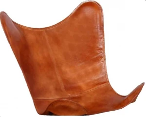 Leather Butterfly Chair caver