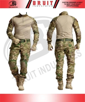 Manufacturer Customized Logo Stretch cotton ceremony wear army nylon uniform military branded