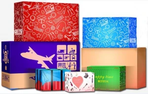 printing and packaging box for cosmetics shoes clothes toy and food and christmas gift package