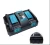 Import Genuine Makita Double Charger Makita Lithium-Ion Dual Port Rapid Optimum Charger from China