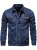 Import OEM/ODM Men's Classic Denim Jacket Button Up Multi Pocket from China