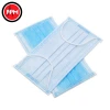 FPM wholesale nonwoven earloop face mask 3 ply disposable