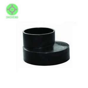 Fatory OEM large diameter HDPE eccentric reducer  for pipe fittings pressing