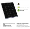 Mono Crystalline PERC PV Module  RN1-24S120M16P10B12V 120Wp/12V