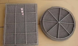 Demister Pad With Grids