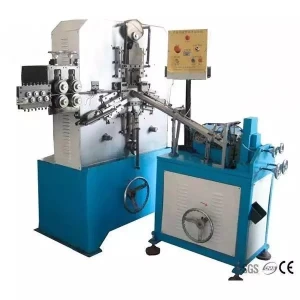 High speed screw eye hook forming making machine with threaded