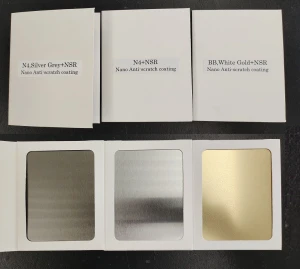 Scratch Resistant coated Stainless Steel sheets