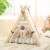Import Petstar 65cm Tall Indoor Cats Dogs Teepee Washable Pet Tent with Stabilizer from Hong Kong