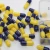 Import 2# Royal Blue + Yellow Enteric Coated Capsules from China