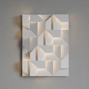 Background wall art sconces