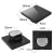 Import 1 2 3  gang wireless glass Plate wall  rf 433mhz  intelligent remote control  switch from China