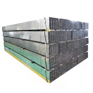 1 inch hollow steel square tubing / tube sign post price in china