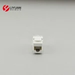 10 GB Ethernet Cable Patch Panel Wall Plate Keystone Port with Color Coded Wiring Schema Snap In Stand