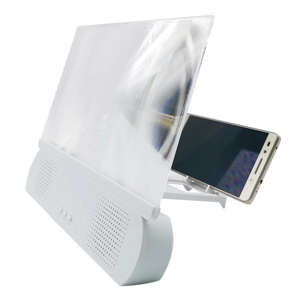 10 Inch Mobile Phone Screen Magnifier  With Speaker And Bluetooth