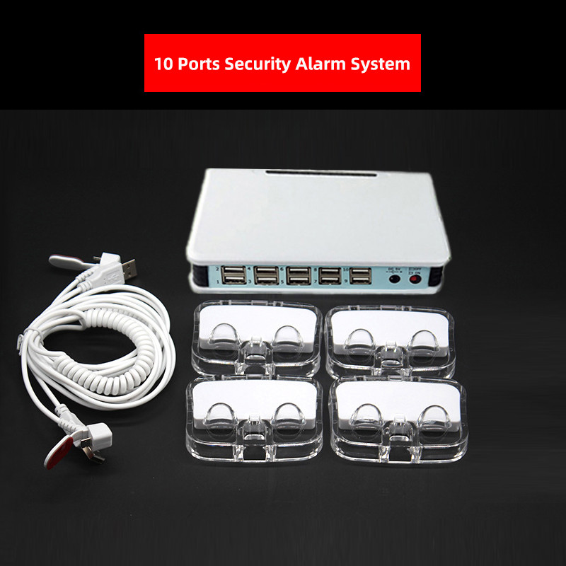 Buy 10 Ports Multi Target Smart Burglar Alarm Display Device Security ...