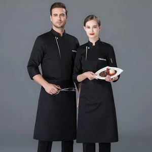 New Ladies Black Waiters Work Wear Uniforms Female Best Chef Pants Hotel  Restaurant Kitchen Trousers