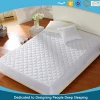 100% cotton quilted knitted waterproof hospital bed mattress cover and mattress protector and mattress pad