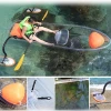 100% Transparent 2 Persons Polycarbonate Kayak/clear Fishing Boat/crystal Pc Canoe