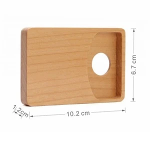 100% wood namecard holder