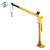 Import 1000LBS truck mounted jib crane truck crane with cable winch pick up crane from China
